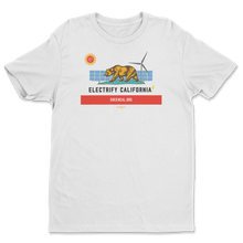 Load image into Gallery viewer, Let’s Green CA’s Electrify CA! T-Shirt